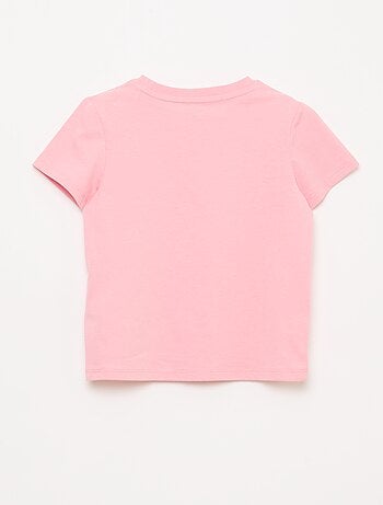 T-shirt a maniche corte con ricami