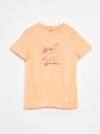 T-shirt a maniche corte con stampa