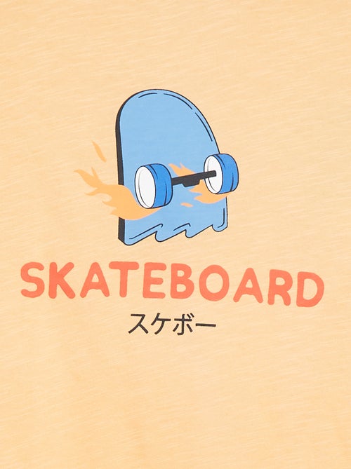 T-shirt a maniche corte con stampa - Kiabi