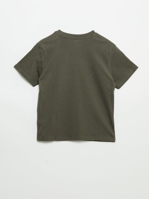 T-shirt a maniche corte con stampa - Kiabi
