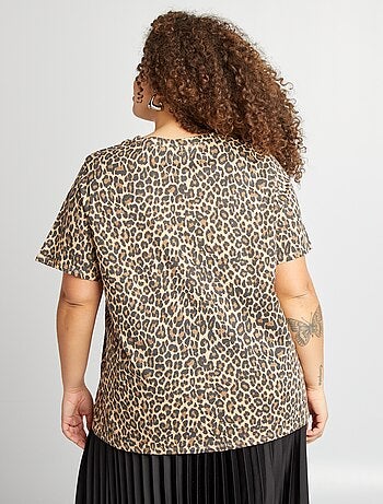 T-shirt a maniche corte con stampa