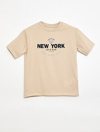 T-shirt a maniche corte con stampa