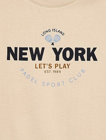 T-shirt a maniche corte con stampa