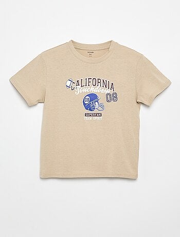 T-shirt a maniche corte stampato
