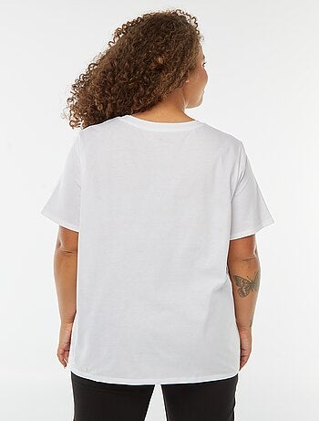 T-shirt a maniche corte con stampa