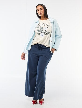 T-shirt a maniche corte con stampa