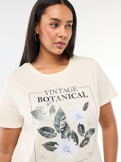 T-shirt a maniche corte con stampa - Kiabi