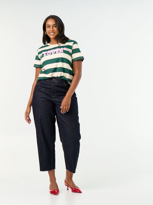 T-shirt a maniche corte con stampa - Kiabi T-shirt a maniche corte con stampa - Kiabi