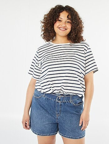 T-shirt a maniche corte con stampa