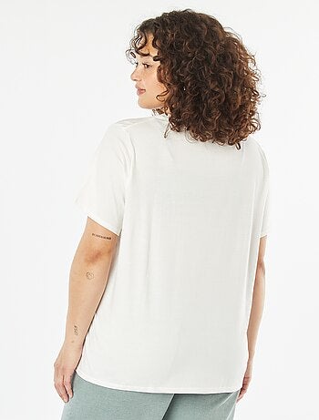 T-shirt a maniche corte con stampa