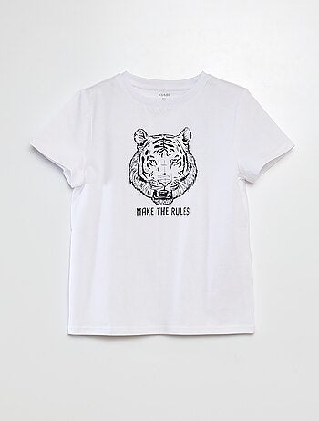 T-shirt a maniche corte con stampa