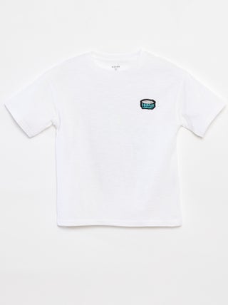 T-shirt a maniche corte con stampa