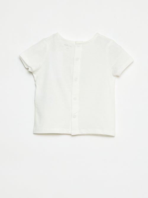 T-shirt a maniche corte con stampa - Kiabi