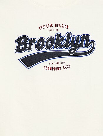 T-shirt a maniche corte con stampa