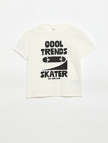 T-shirt a maniche corte con stampa