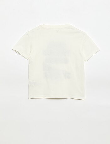 T-shirt a maniche corte con stampa