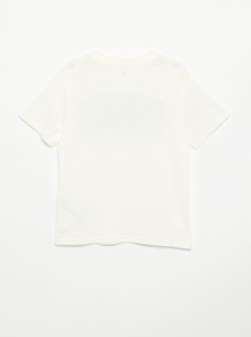 T-shirt a maniche corte con stampa - Kiabi