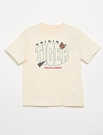 T-shirt a maniche corte con stampa