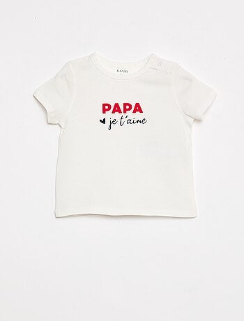 T-shirt a maniche corte con stampa