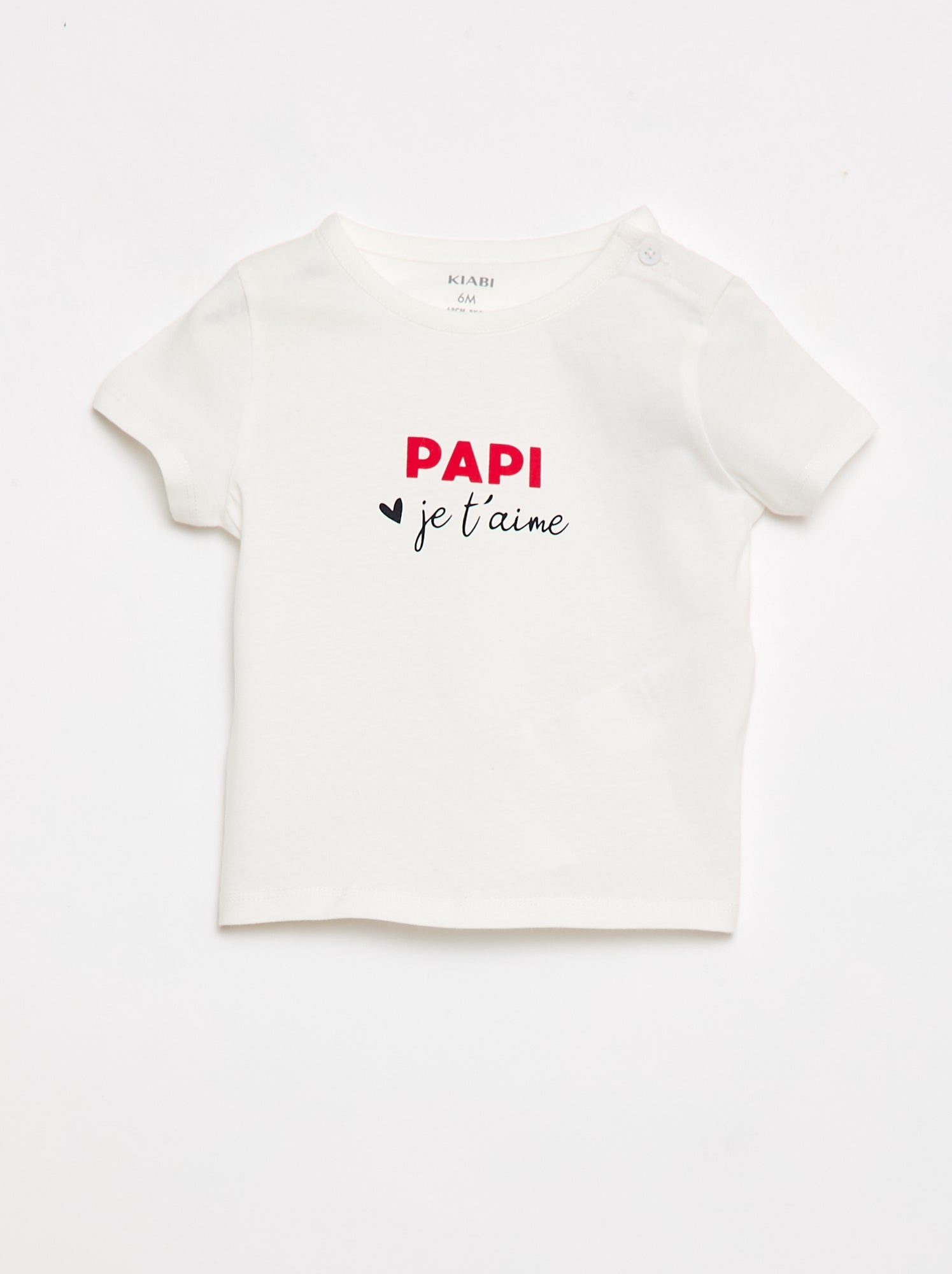 T-shirt a maniche corte con stampa