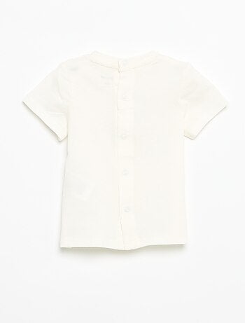 T-shirt a maniche corte con stampa