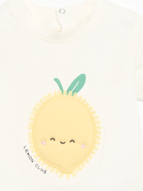 T-shirt a maniche corte con stampa - Kiabi