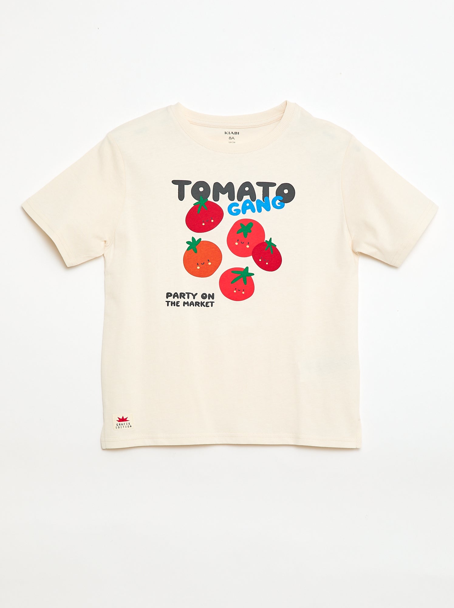 T-shirt a maniche corte con stampa