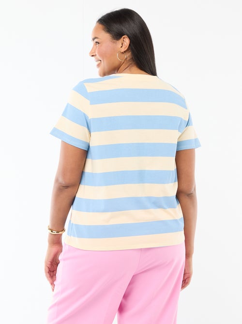 T-shirt a maniche corte con stampa - Kiabi