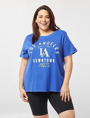 T-shirt a maniche corte con stampa