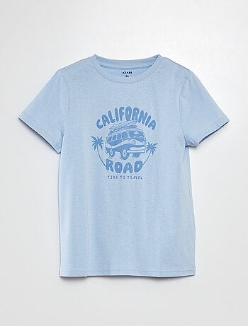 T-shirt a maniche corte con stampa