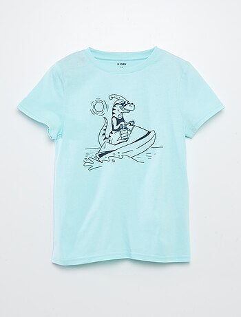 T-shirt a maniche corte con stampa