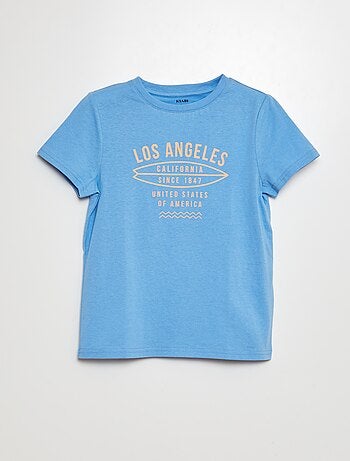 T-shirt a maniche corte con stampa