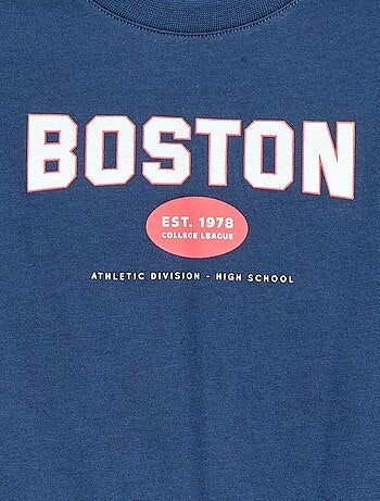 T-shirt a maniche corte con stampa