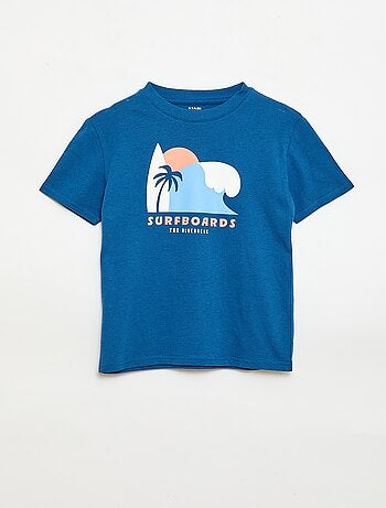 T-shirt a maniche corte con stampa