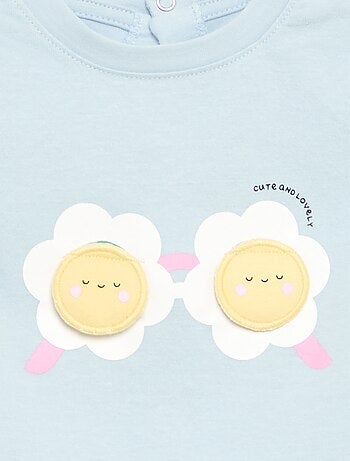T-shirt a maniche corte con stampa