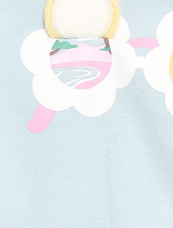 T-shirt a maniche corte con stampa