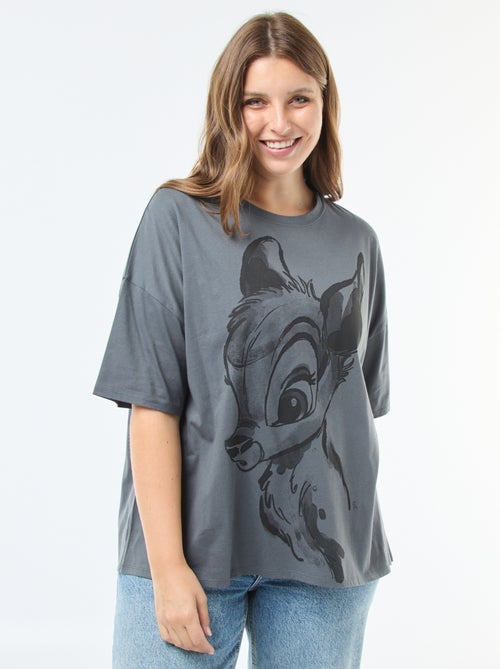T-shirt a maniche corte con stampa 'Disney' 'Bambi' - Kiabi