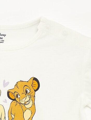 T-shirt a maniche corte con stampa 'Disney'