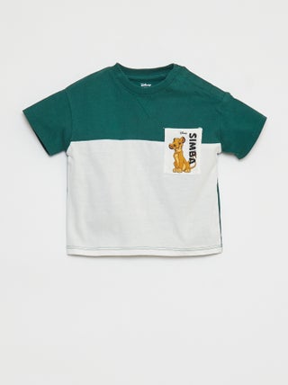 T-shirt a maniche corte con stampa 'Disney'
