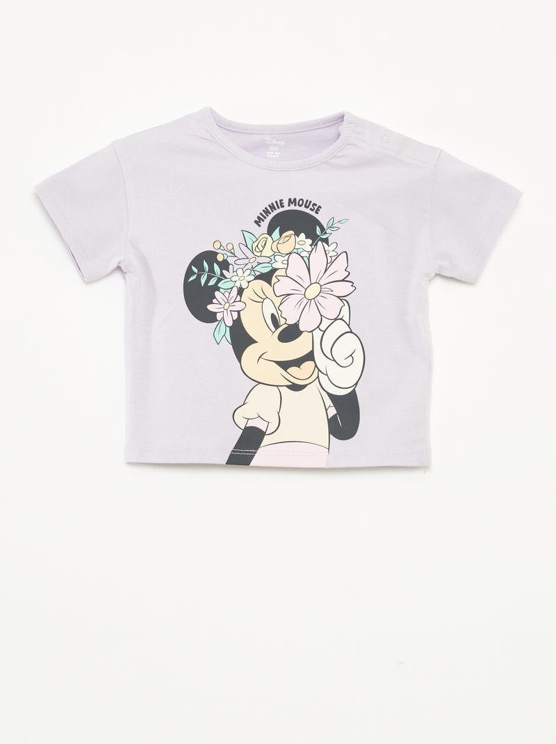 T-shirt a maniche corte con stampa 'Disney' VIOLA - Kiabi