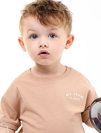 T-shirt a stampa fantasia a maniche corte