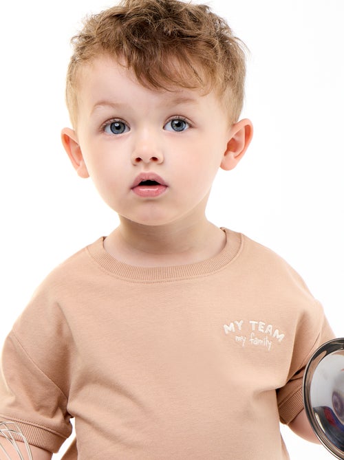 T-shirt a maniche corte con stampa fantasia - Kiabi T-shirt a maniche corte con stampa fantasia - Kiabi