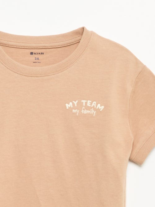 T-shirt a maniche corte con stampa fantasia - Kiabi T-shirt a maniche corte con stampa fantasia - Kiabi