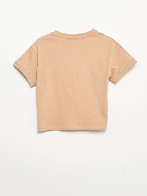 T-shirt a maniche corte con stampa fantasia - Kiabi T-shirt a maniche corte con stampa fantasia - Kiabi