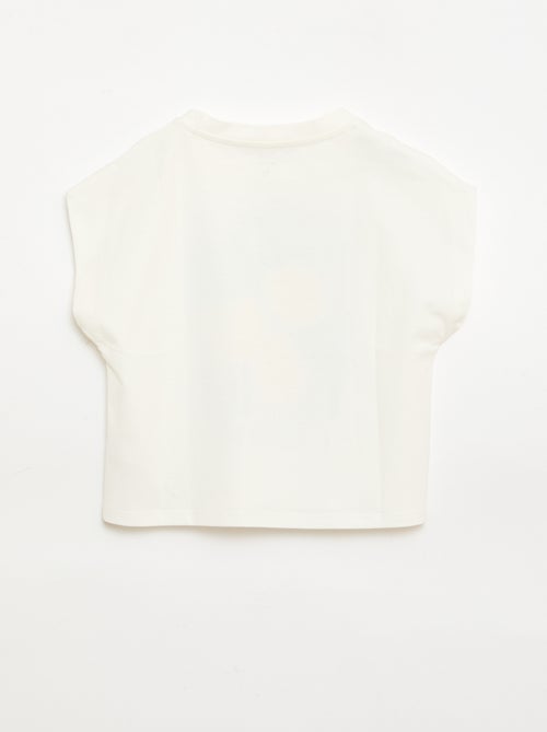 T-shirt a maniche corte con stampa fantasia - Kiabi