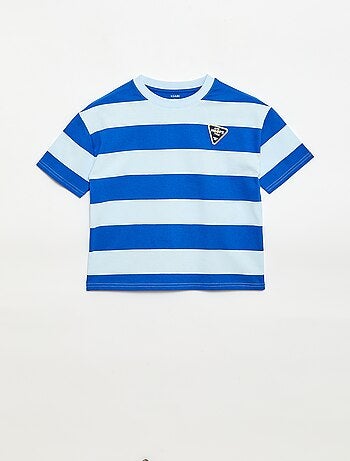 T-shirt a maniche corte con stampa frontale