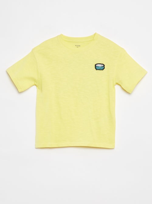 T-shirt a maniche corte con stampa - Kiabi
