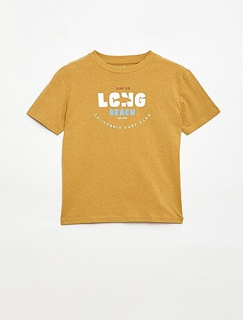 T-shirt a maniche corte con stampa