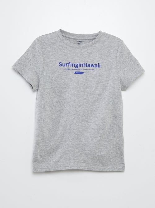 T-shirt a maniche corte con stampa - Kiabi