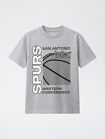 T-shirt a maniche corte con stampa